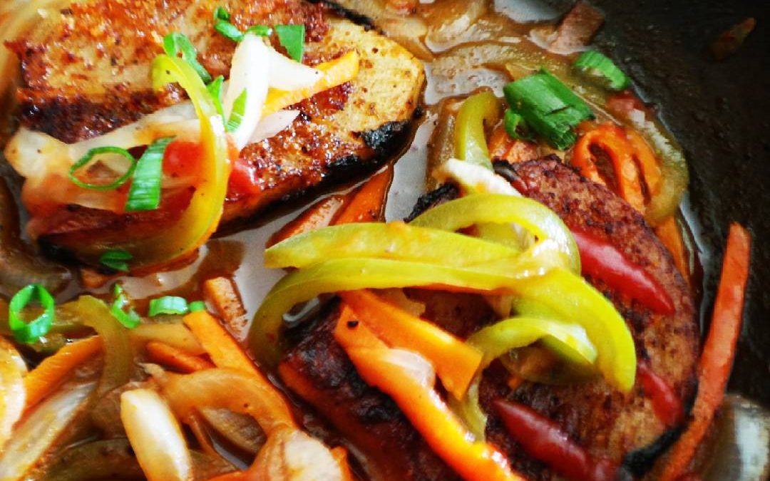 Jamaican Style Escovitch Potato